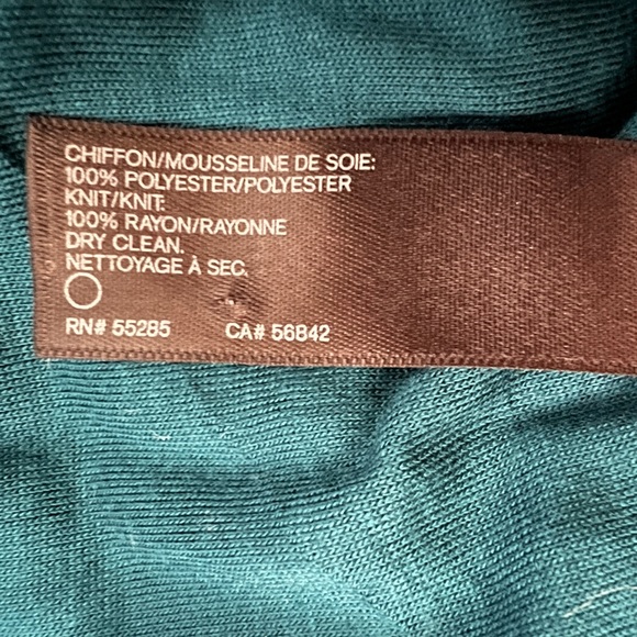 Express Chiffon and Knit Infinity Scarf - Picture 9 of 9